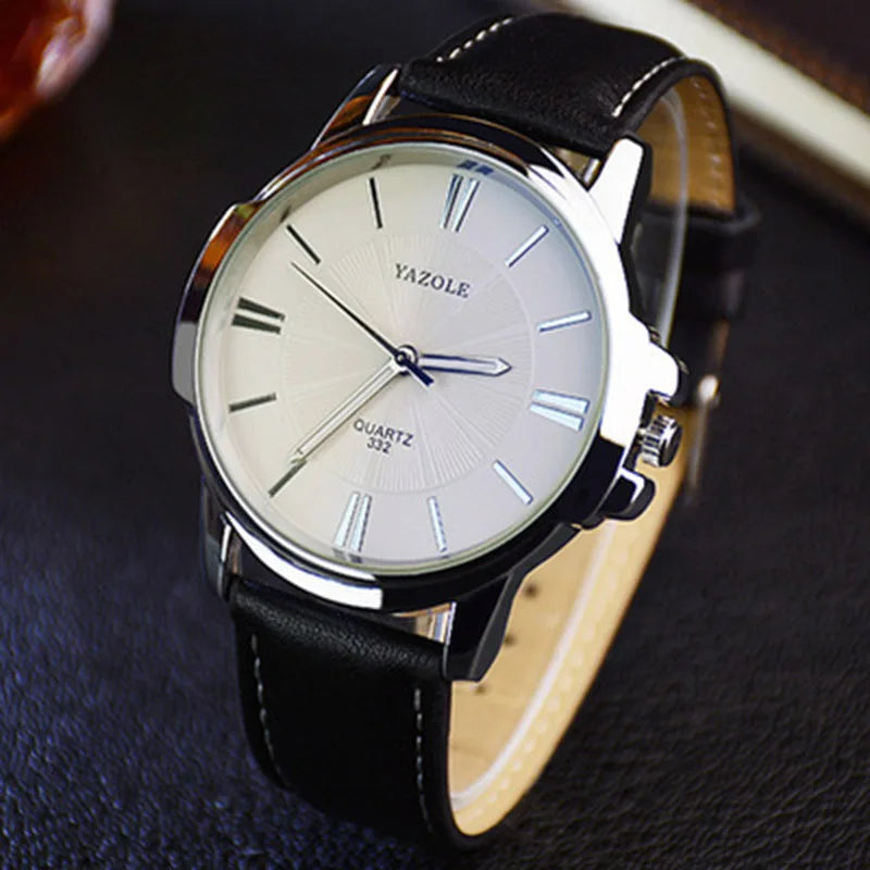 Eclavant Aurelius – Blue Sapphire Leather Timepiece