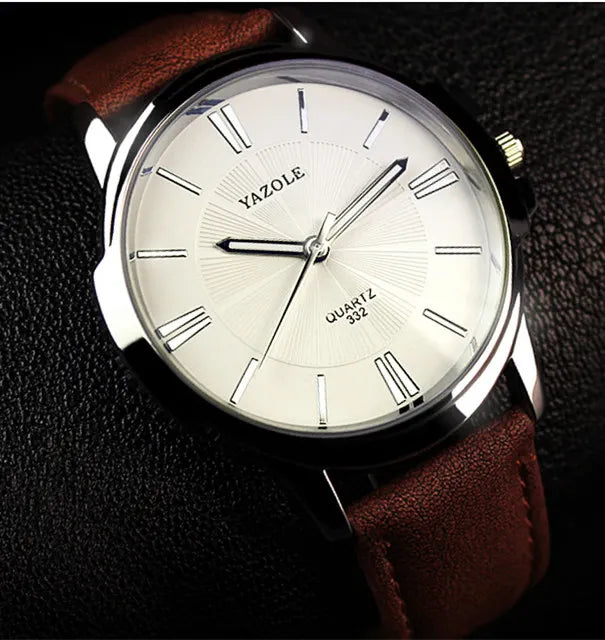 Eclavant Aurelius – Blue Sapphire Leather Timepiece
