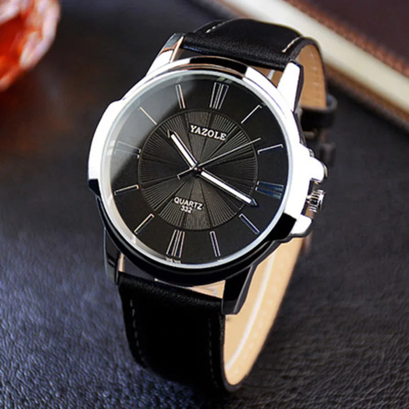 Eclavant Aurelius – Blue Sapphire Leather Timepiece