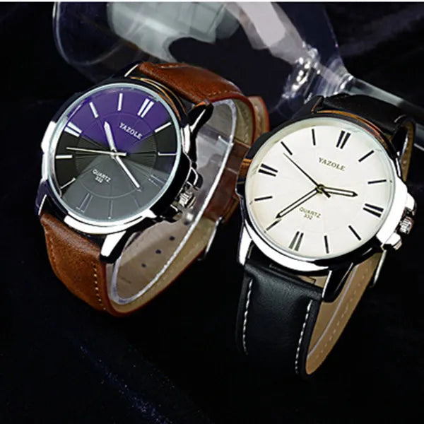 Eclavant Aurelius – Blue Sapphire Leather Timepiece