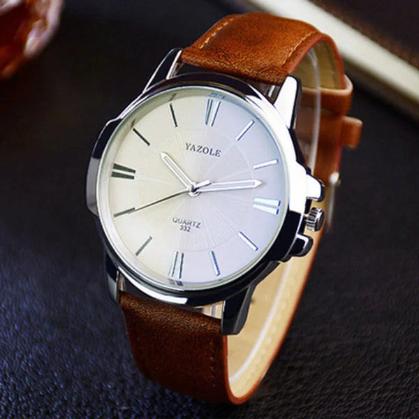 Eclavant Aurelius – Blue Sapphire Leather Timepiece