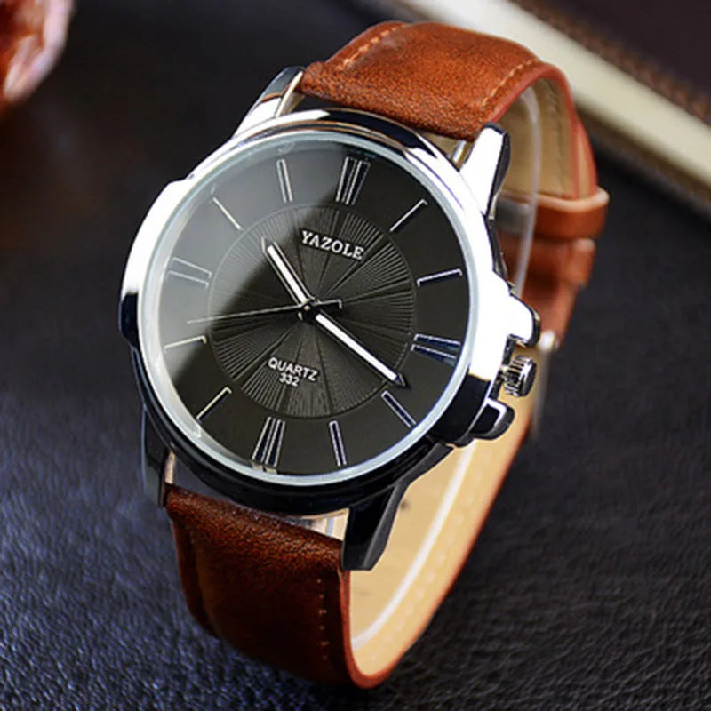 Eclavant Aurelius – Blue Sapphire Leather Timepiece