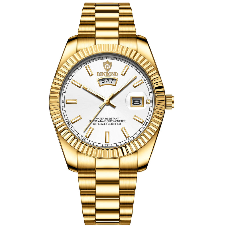 Eclavant Aurelian Chronograph – Luminous Quartz Timepiece