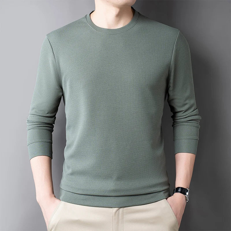 Eclavant Waffle Luxe Tee – Long Sleeve Edition