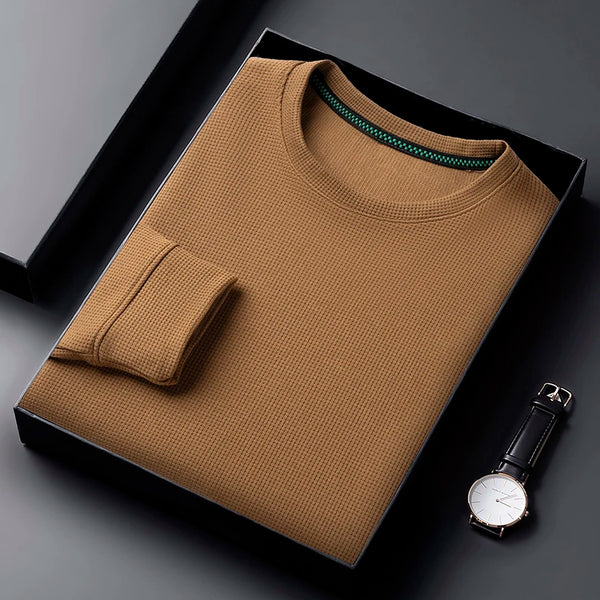 Eclavant Waffle Luxe Tee – Long Sleeve Edition