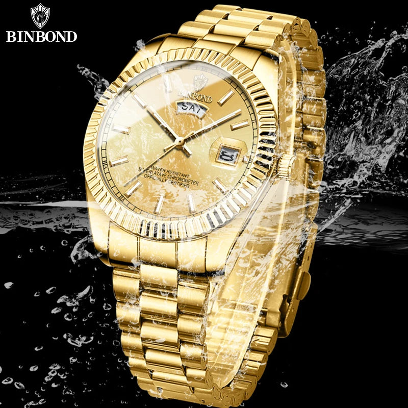 Eclavant Aurelian Chronograph – Luminous Quartz Timepiece