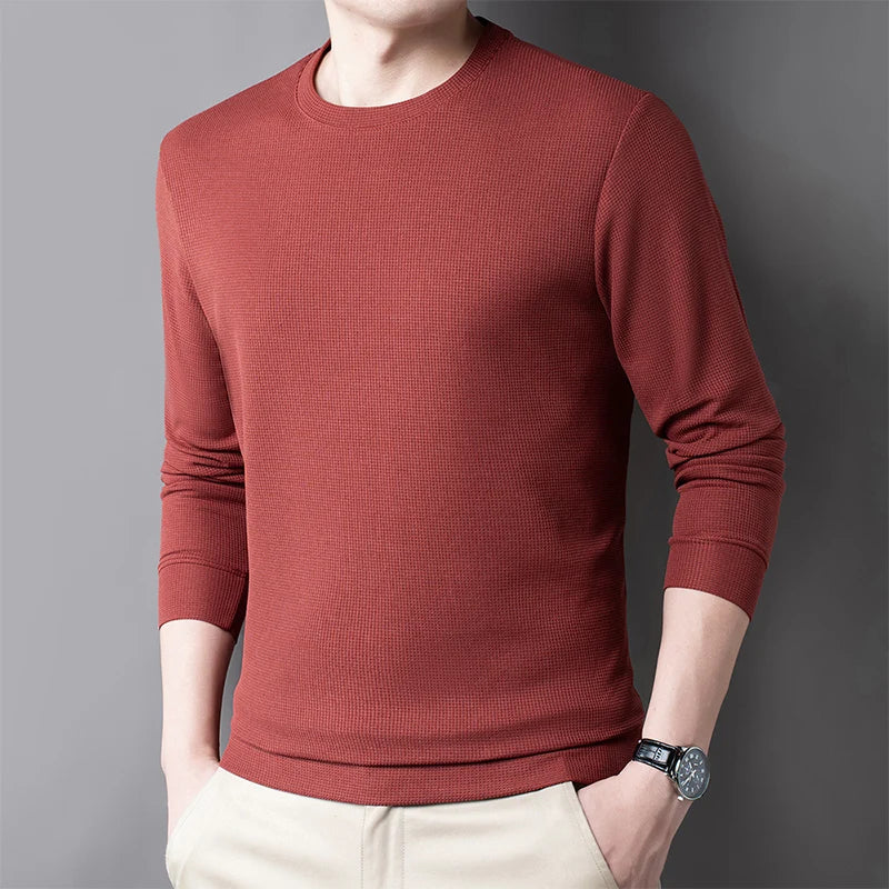 Eclavant Waffle Luxe Tee – Long Sleeve Edition