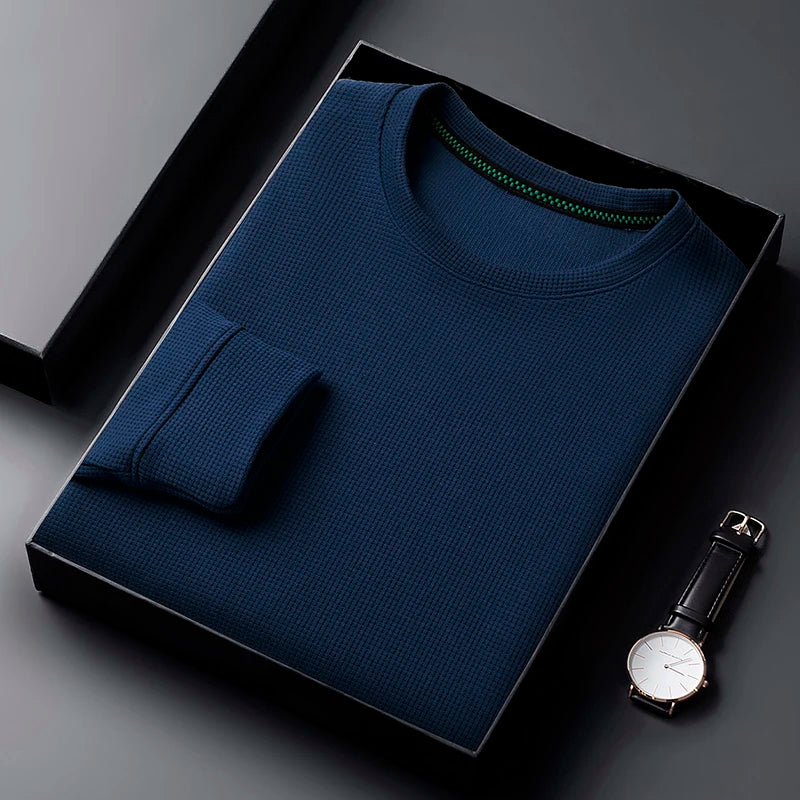 Eclavant Waffle Luxe Tee – Long Sleeve Edition
