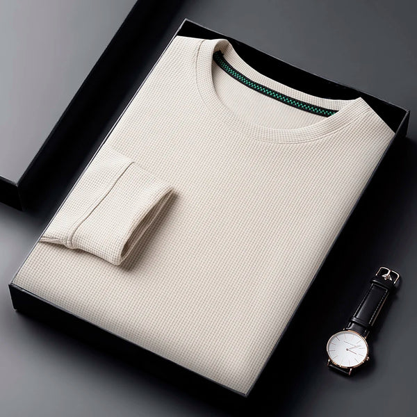 Eclavant Waffle Luxe Tee – Long Sleeve Edition