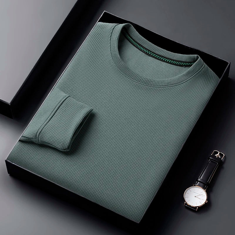 Eclavant Waffle Luxe Tee – Long Sleeve Edition